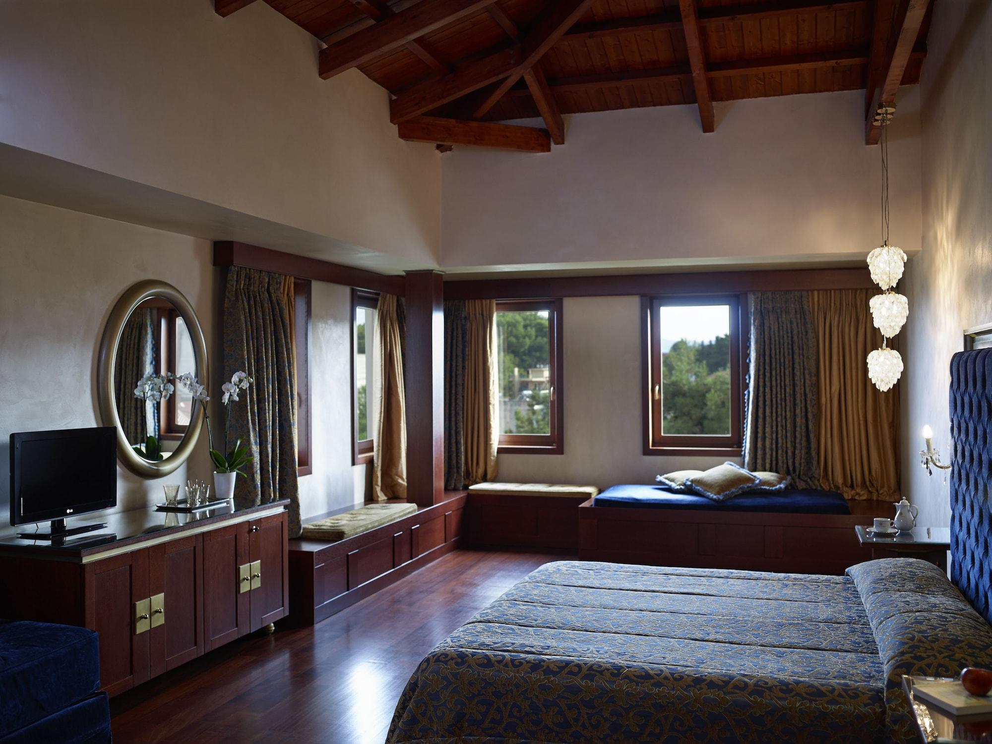 豪华土耳其宫殿会议酒店及Spa 约阿尼纳 外观 照片 A bedroom at the hotel