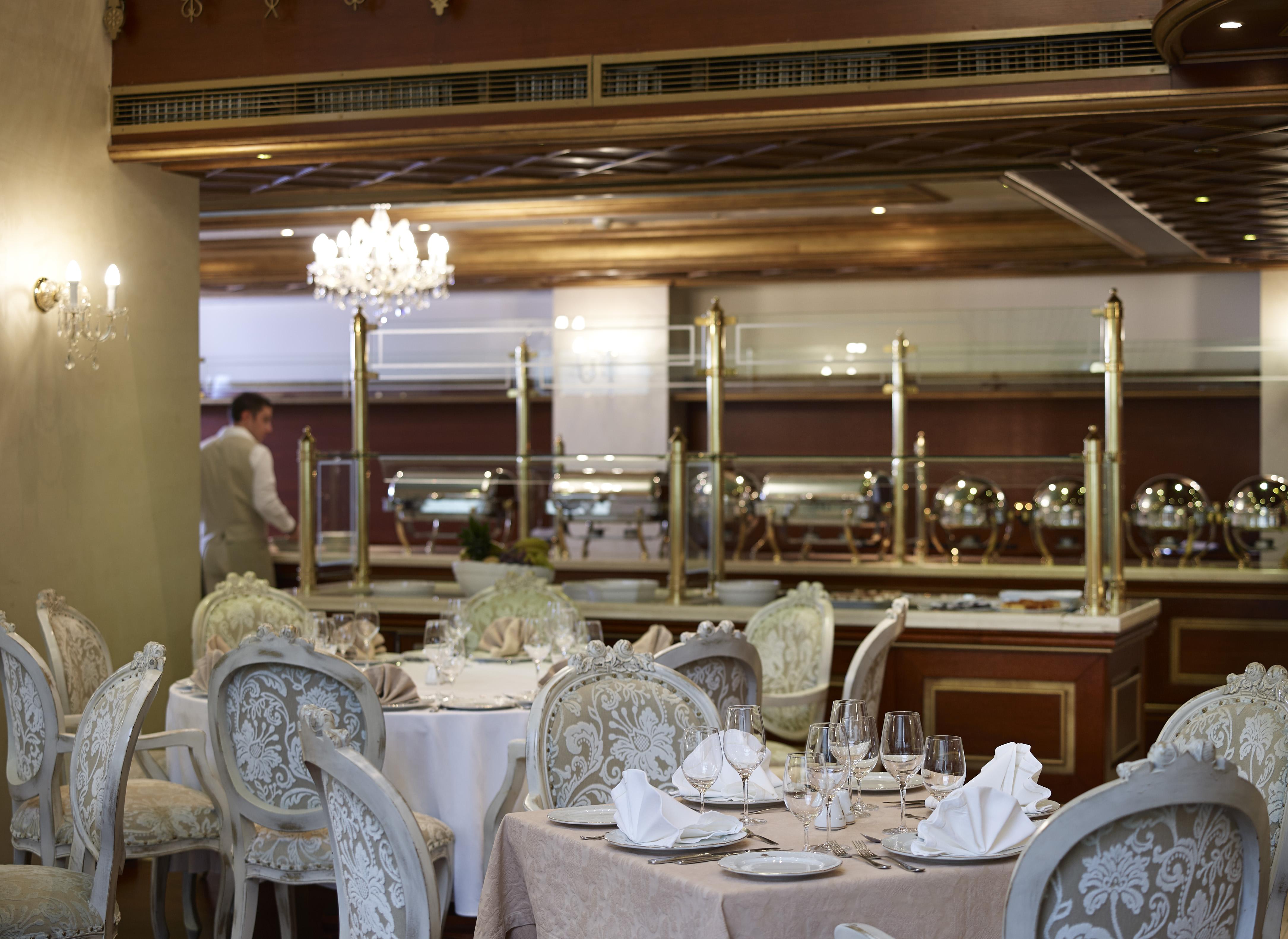 豪华土耳其宫殿会议酒店及Spa 约阿尼纳 外观 照片 The restaurant