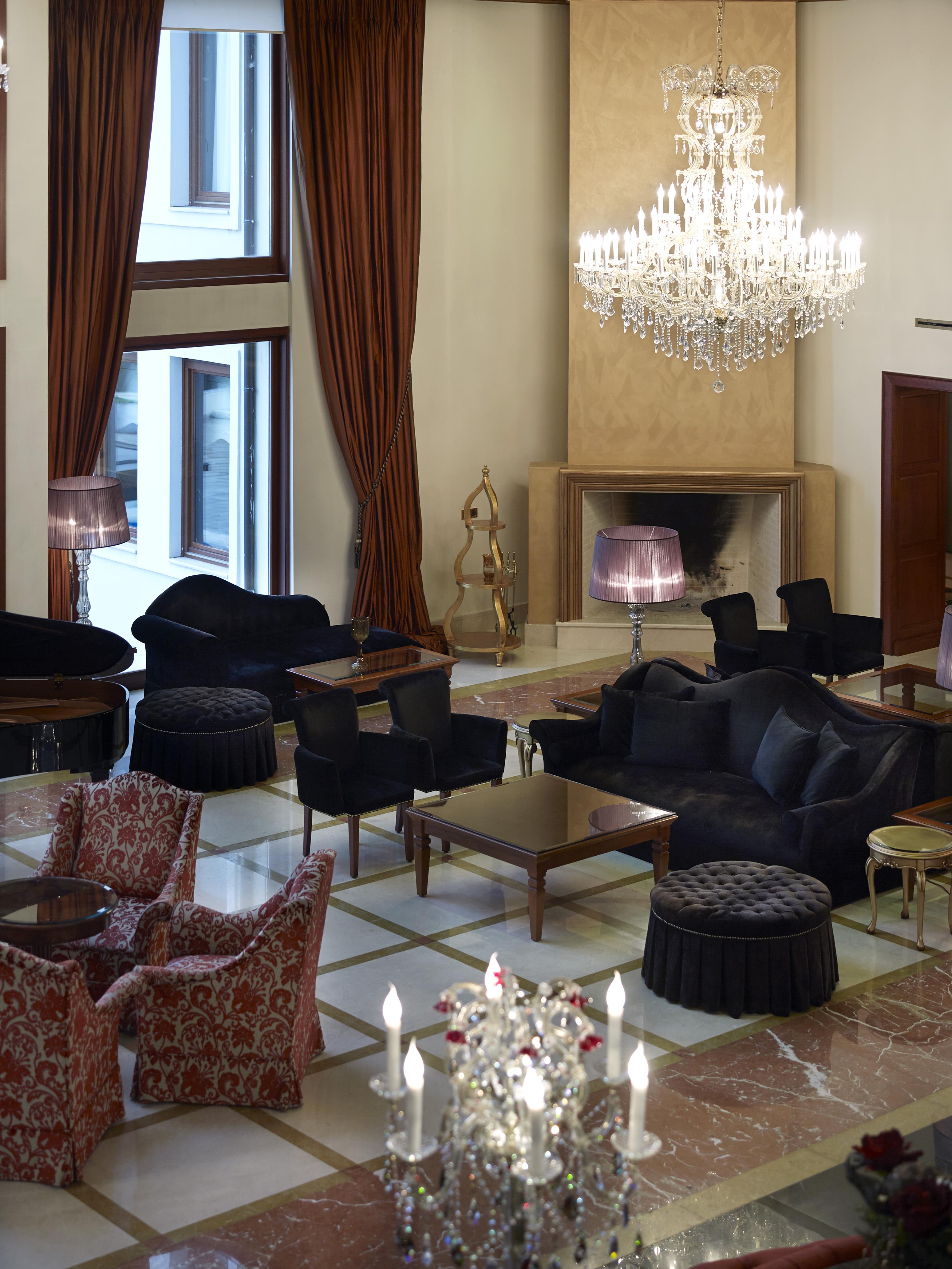 豪华土耳其宫殿会议酒店及Spa 约阿尼纳 外观 照片 The lobby