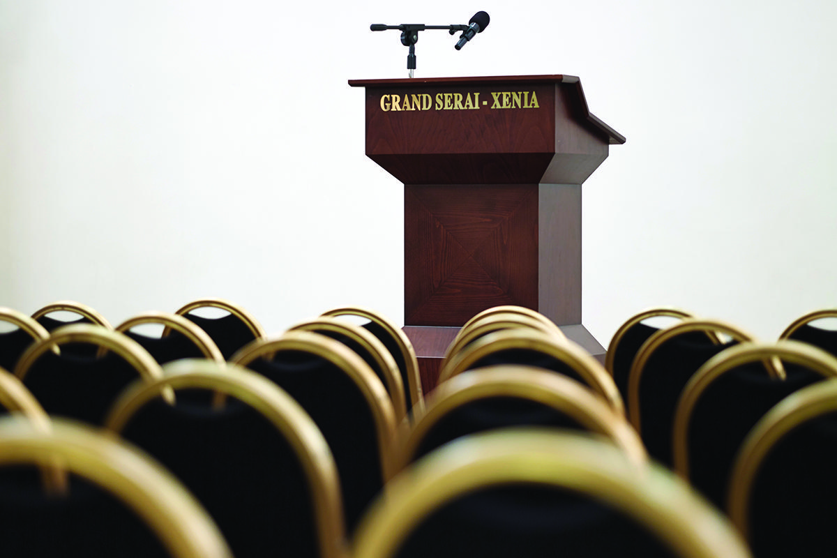 豪华土耳其宫殿会议酒店及Spa 约阿尼纳 外观 照片 The Xenia Conference Center
