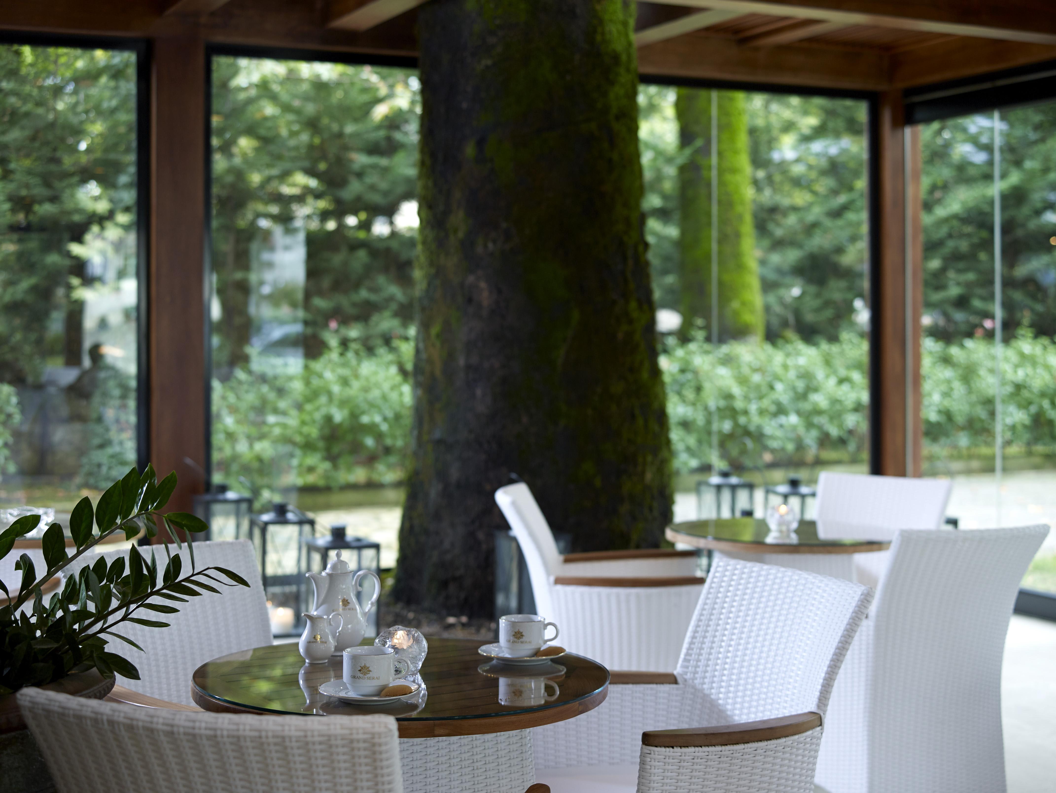 豪华土耳其宫殿会议酒店及Spa 约阿尼纳 外观 照片 The restaurant