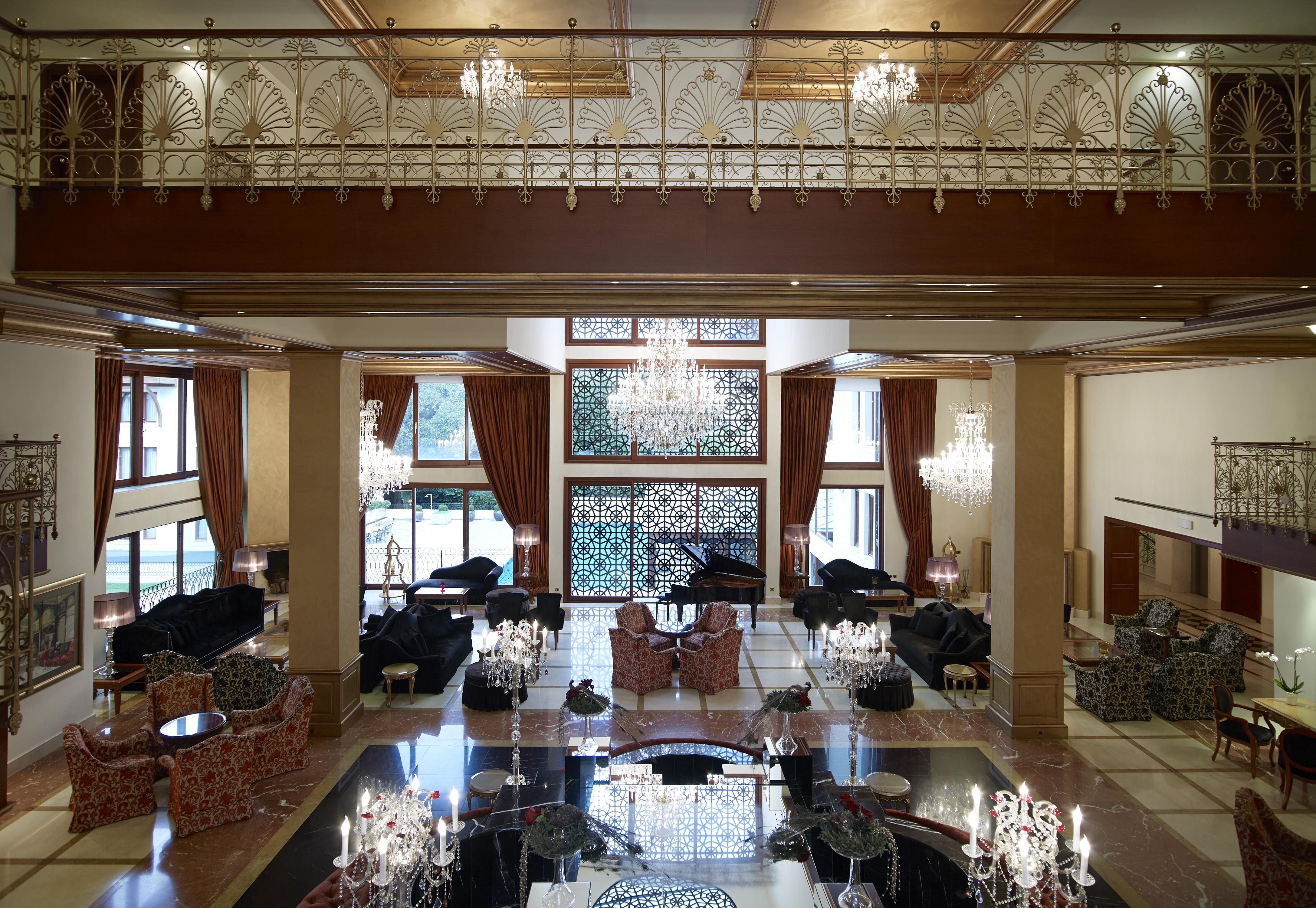 豪华土耳其宫殿会议酒店及Spa 约阿尼纳 外观 照片 Lobby