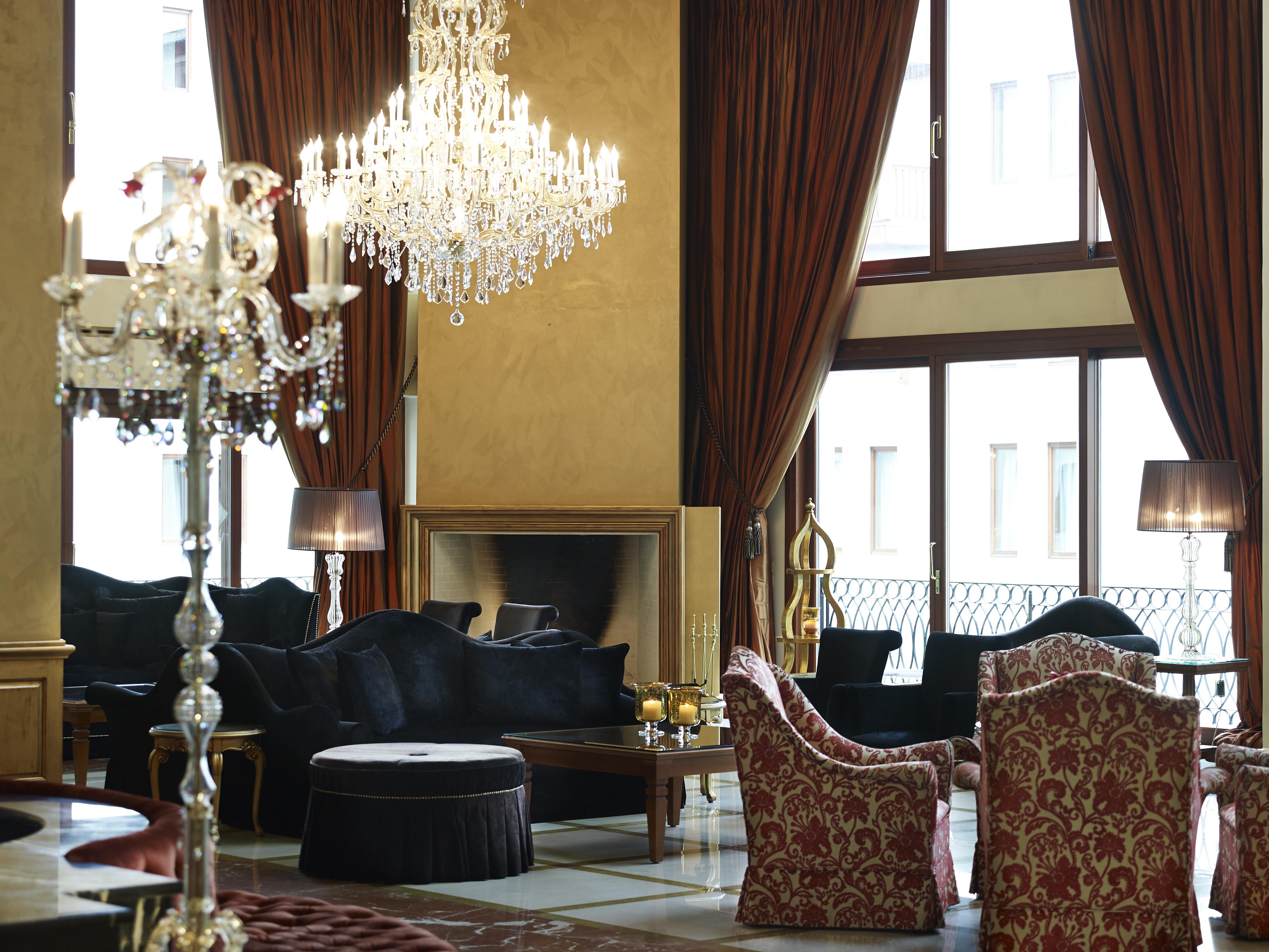 豪华土耳其宫殿会议酒店及Spa 约阿尼纳 外观 照片 The lobby