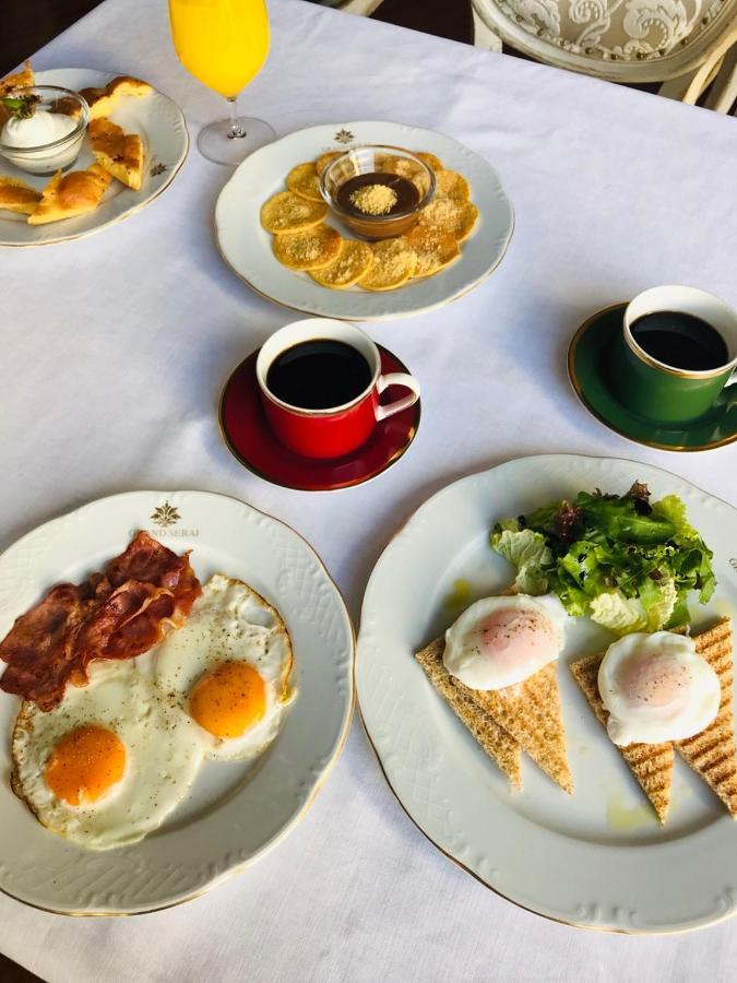豪华土耳其宫殿会议酒店及Spa 约阿尼纳 外观 照片 Breakfast at the Hotel de Ville